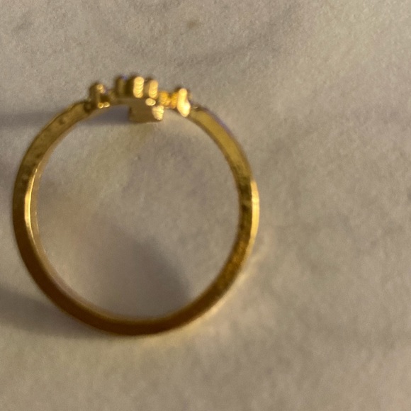 Golden Cross ring - Picture 5 of 6